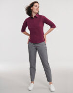 Camisa ajustada manga 3/4 - Image 3