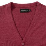 Cárdigan sin mangas hombre cuello V - Imagen 5