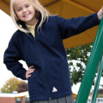 Micropolar cremallera entera niña