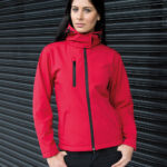 Softshell con capucha Tx mujer