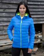 Chaqueta con capucha Snow Bird mujer