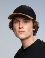 Gorra clásica de ante y pana