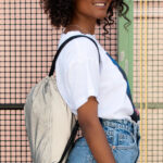 Mochila Stafford reflectante con cordón