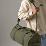 Bolsa algodón Vintage Barrel