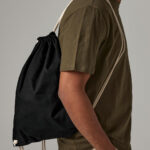 Bolsa de cuerdas algodón reciclada