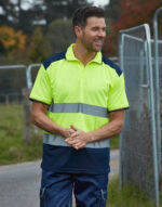 Polo Fluo 2 tonos - Imagen 2