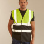 Chaleco Hi-Vis en Dos Tonos