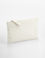 Estuche algodón ecológico a rayas para accesorios - Image 6