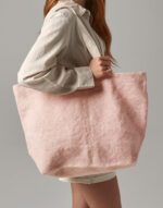 Bolsa de playa de yute suave lavado - Image 4