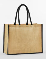 Bag Shopper Classic Jute natural almidonado - Image 6