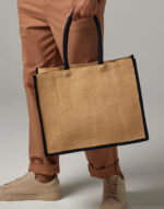 Bag Shopper Classic Jute natural almidonado - Image 4