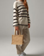 Mini Bag de regalo Jute natural almidonado