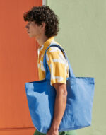 Bolsa shopper EarthAware® de sarga ecológica