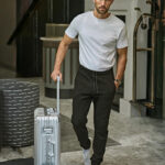 Pantalón Interlock acanalado