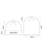 Gorro algodón orgánico diseño gofre - Imagen 6