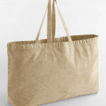 Bolsa de tela oversize teñido garment