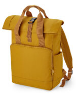 Mochila reciclada doble asa Roll-Top para portátil - Imagen 8