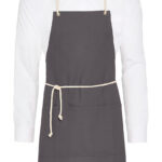 CORCEGA- Delantal de pana con bolsillo