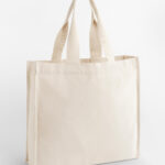 Bolso shopper con asa chevron