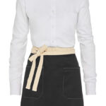 SANTORINI - Delantal Bistro contraste y bolsillo