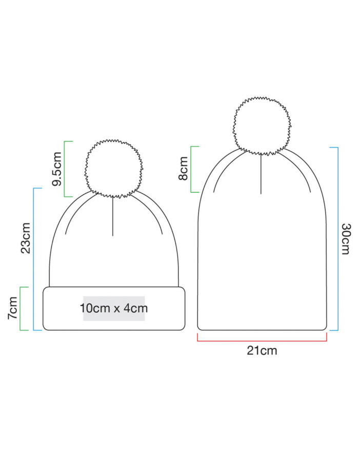 Beanie de algodón orgánico Snowstar® - Imagen 2