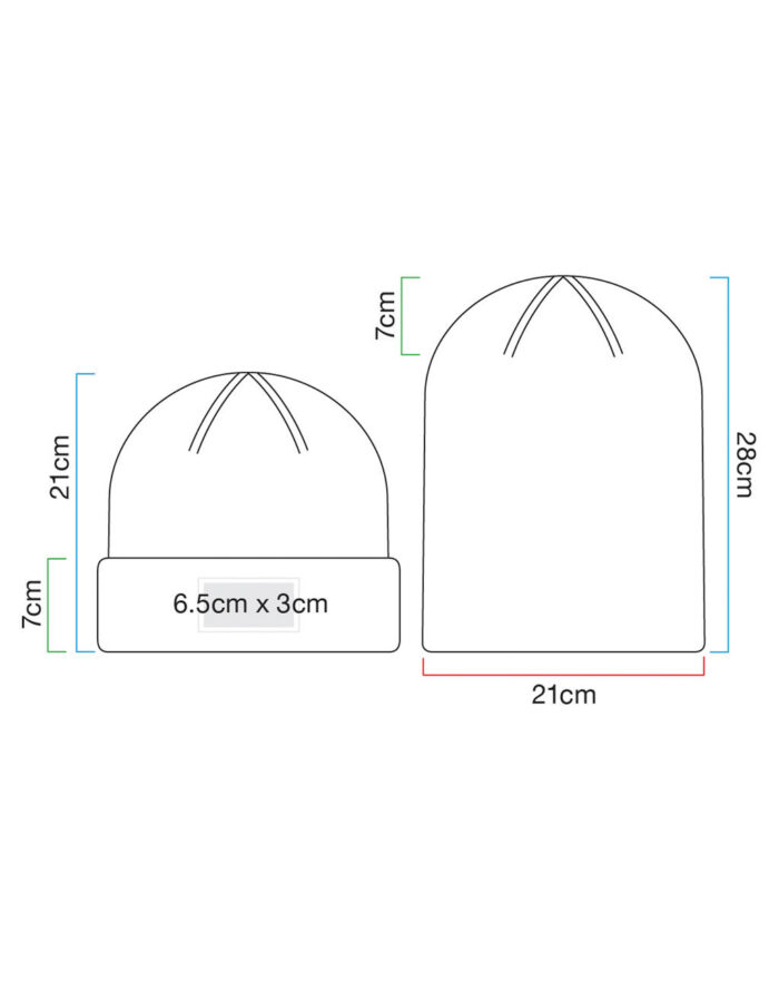 Beanie con parche Fashion - Imagen 5