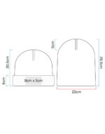 Gorro de algodón orgánico con parche - Image 6