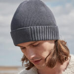 Gorro de algodón orgánico con parche