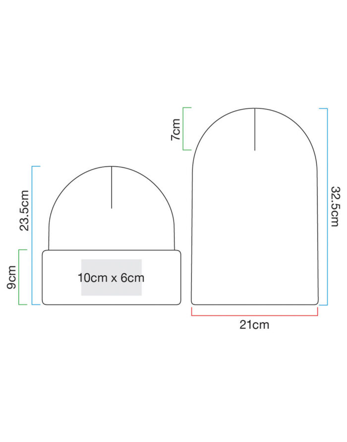 Beanie clásico con puños elásticos Wide - Imagen 7