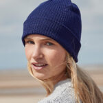 Gorro de algodón orgánico de punto fino