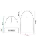 Gorro de algodón orgánico de punto fino - Imagen 5