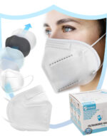 Mascarilla facial FFP2 de 5 capas