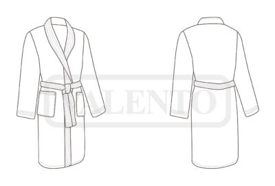 Albornoz de baño 100% Algodón VALENTO RELAX - Image 2