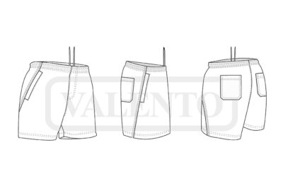 Pantalón corto técnico VALENTO AIRFLOW - Image 2