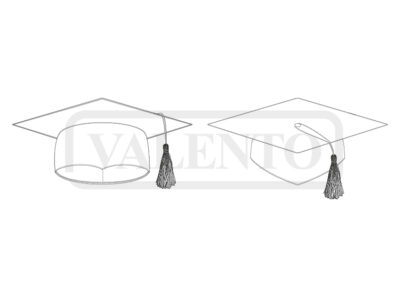 Birrete de graduación VALENTO YALE - Imagen 2