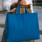 Bolsa tejido no tejido con asas cortas VALENTO CARRIE