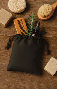 Bolsa pequeña con cierre de cordón VALENTO LAILA