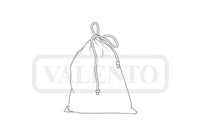 Bolsa de tela con cordón ajustable VALENTO METRO - Image 2