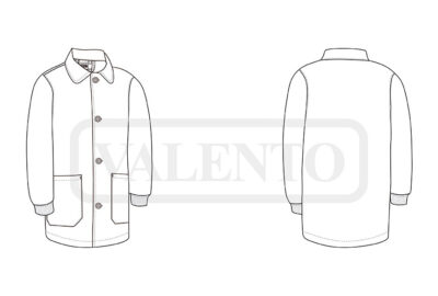 Bata escolar con botones VALENTO NOTES - Image 2