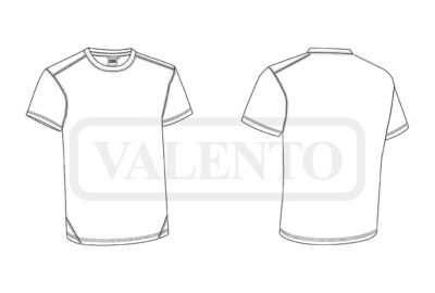 Camiseta técnica de manga corta VALENTO BRICKPLUS - Image 2