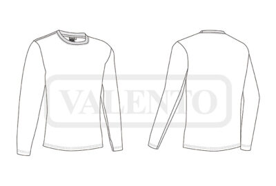 Camiseta ajustada de manga larga VALENTO CATCH - Imagen 2