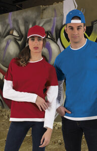 Camiseta de manga larga 100% algodón VALENTO DENVER