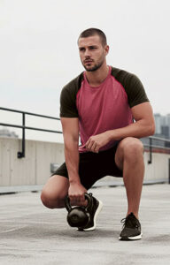 T-Shirt técnica bicolor VALENTO LANDING