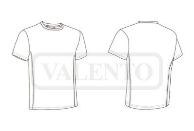 Camiseta técnica bicolor de manga corta VALENTO LEOPARD - Image 2