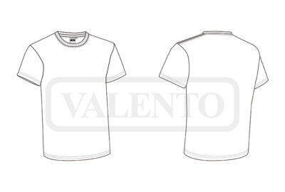 Camiseta de manga corta y cuello redondo VALENTO WAVE - Image 2
