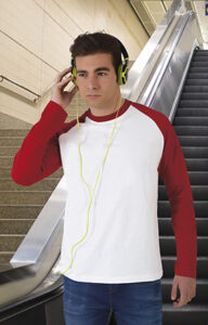 Camiseta de manga larga ranglán VALENTO BREAK