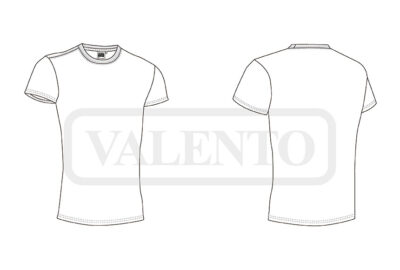 Camiseta elástica de manga corta VALENTO SAIGGON - Imagen 2