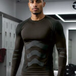 T-Shirt térmica Long Sleeve bicolor VALENTO SIDEROS