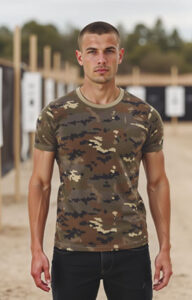 T-Shirt camuflaje pixelado VALENTO SOLDIER