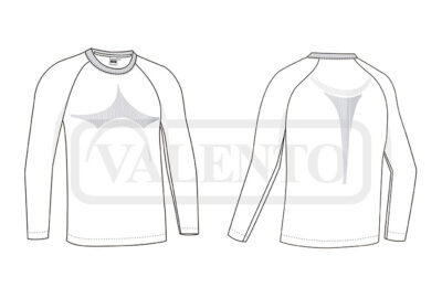 T-Shirt térmica Long Sleeve VALENTO SYRAX - Imagen 2